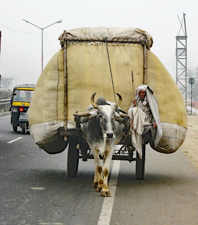 the local equivalent of an 18 wheeler